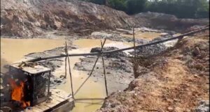 No Amapá, área de garimpo ilegal cresce 304% no ano de 2023. Imagem: Divulgação Polícia Federal