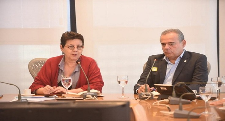 A diretora Socioambiental do BNDES, Tereza Campello, e o superintendente da Sudene, Danilo Cabral. Foto: Agência BNDES/Divulgação