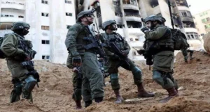 Forças militares da ocupação sionista na Faixa de Gaza Créditos/ eldiario.es
